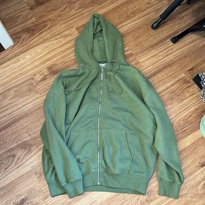 Brandy Melville Christy Hoodie in Green
